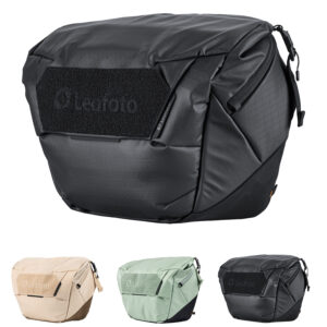 Leofoto OPA-11S BACKUP Series 11L Sling Camera Bag – 11L in Matte Black, Cream Beige , and Mint Green
