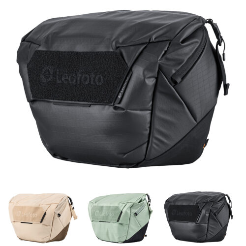 Leofoto OPA-11S BACKUP Series 11L Sling Camera Bag – 11L in Matte Black, Cream Beige , and Mint Green