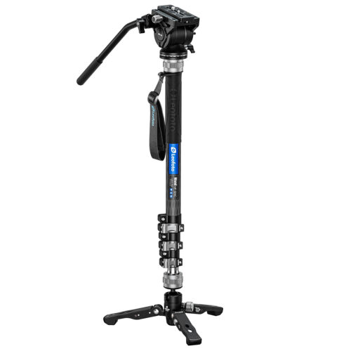Leofoto MF-324C+BV-10+VD-03N  Professional carbon fiber Monopod