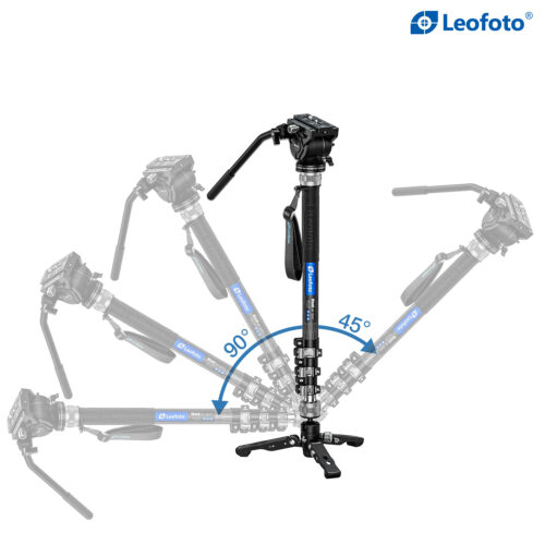 Leofoto MF-324C+BV-10+VD-03N  Professional carbon fiber Monopod